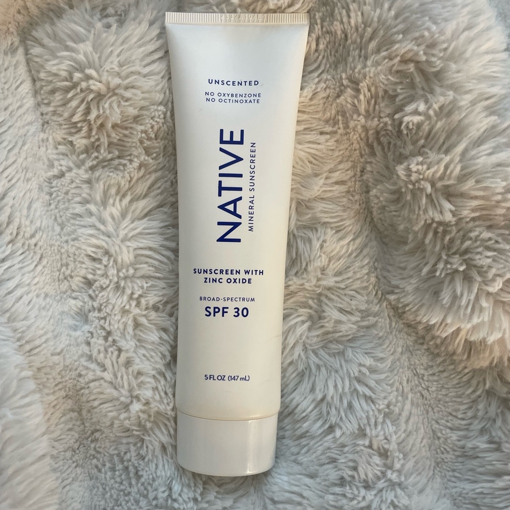 Native Mineral Sunscreen SPF 30 - White Tube